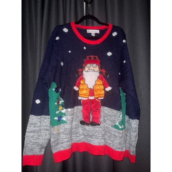 Ugly Christmas Sweater Xmas Size XXL - Picture 1 of 3